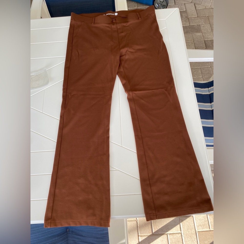 Betabrand brown dress pant yoga pants